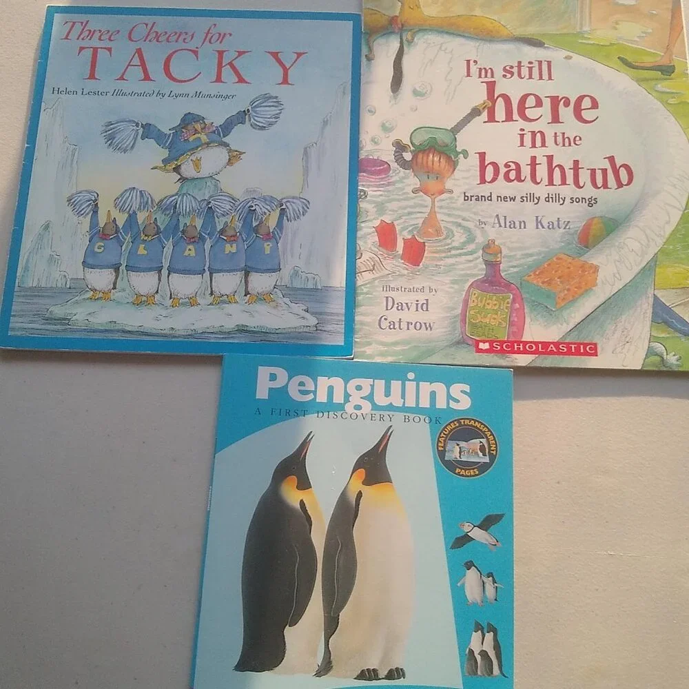 Three Cheers for Tacky + Penguins + I'm still in the bathtub New